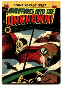 Adventures Into The Unknown #31 comic book 1952-ACG-pre-code horror-werewolf