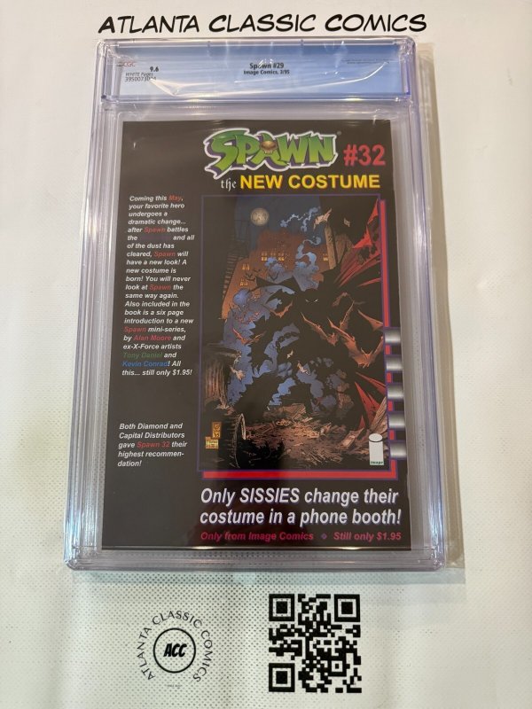 Spawn # 29 CGC Graded 9.6 Image Comic Book Todd McFarlane JH17