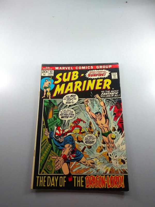 Sub-Mariner #53 (1972) - F