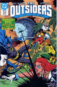 Outsiders, The (1st Series) #18 FN ; DC | Batman Eclipso