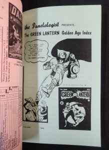 1966 Jerry Bails Fanzine The Panelologist Vol. 1 + 2 - Stapled together (8.0)