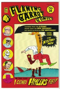 Flaming Carrot Comics #16 VF/NM; Dark Horse | 1st Appearance of Mystery Men