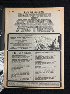 1975 UNKNOWN WORLDS OF SCIENCE FICTION Magazine #6 FN+ 6.5 Michael Moorcock