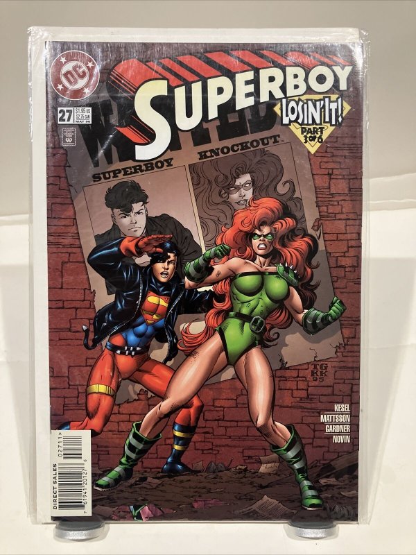 COMIC BOOK - DC COMICS SUPERBOY #27 MAY 1996