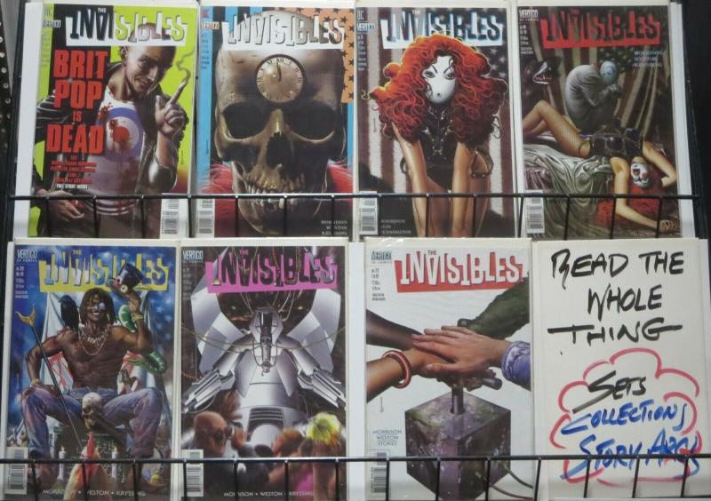 INVISIBLES COLLECTION! 39 issues VOL.1 #1-17, VOL. 2 #1-22 COMPLETE! Morrison