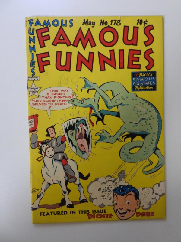 Famous Funnies #178 (1949) FN- condition