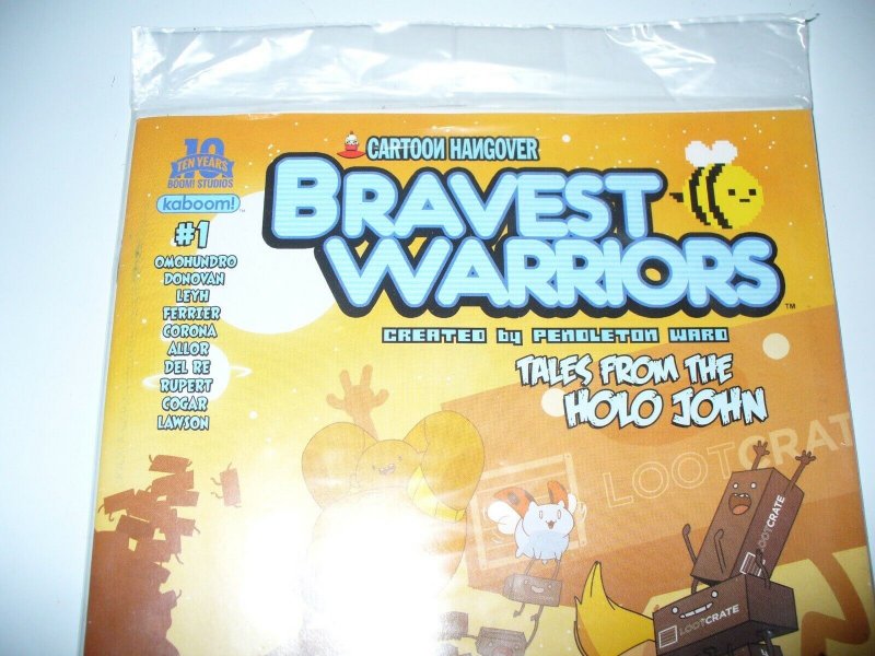 Loot Crate Bravest Warriors #1 Variant Cover Exclusive Comic Book May 2015