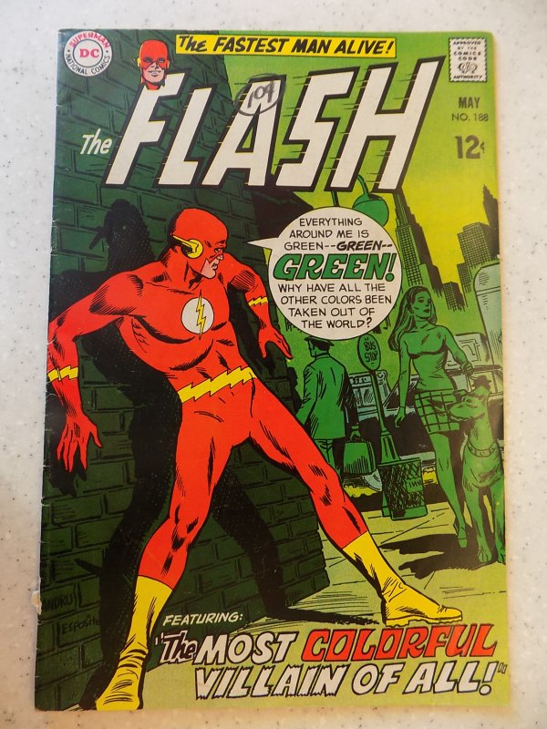 FLASH # 188 DC ACTION ADVENTURE