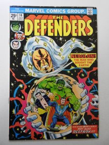 The Defenders #14 (1974) VG+ Condition