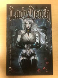 Lady Death Damnation Game #1 Variant Cover by Dawn McTeigue Signed Brian Pulido