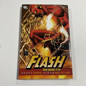 Flash Rebirth TPB Hardcover Signed Sketched Ethan Van Sciver Near Mint Dc Comics