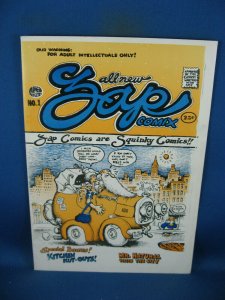 ZAP COMIX 1 F R CRUMB FIRST PRINT PLYMELL PRINTING 1968 SCARCE