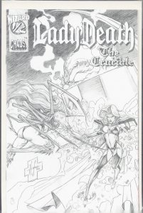 Lady Death The Crucible (1996) Wizard 1/2 #1/2