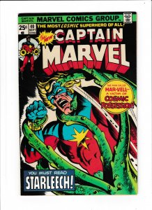 Captain Marvel #40 (1975) FN-