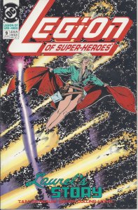 Legion of Super-Heroes #9 (July 1990) - Laurel Gand's Story