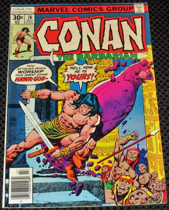 Conan the Barbarian #76 (1977)