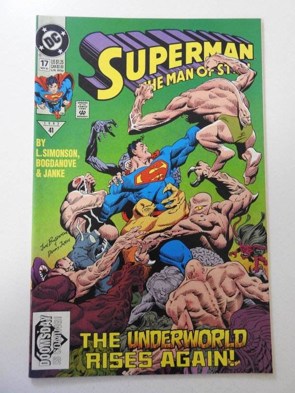 Superman: The Man of Steel #17 (1992) FN/VF Condition!