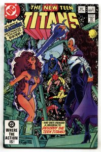 NEW TEEN TITANS #23 comic book-First full BLACKFIRE-NM-