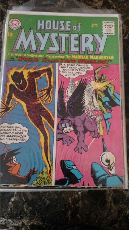 HOUSE OF MYSTERY #151(DC,1965) Condition VG