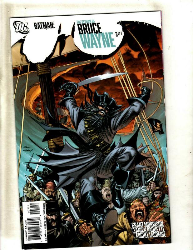 7 DC Comics Batman The Return Of Bruce Wayne # 1 2 3 4 5 6 + The Return # 1 CJ6