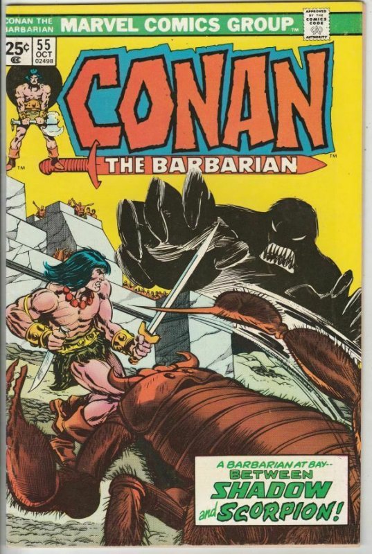 Conan the Barbarian #55 (Oct-75) VF/NM High-Grade Conan the Barbarian