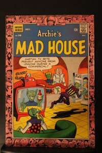 Archie's Madhouse #58 (1967) High-Grade VF/NM Aliens Cover Key Oregon CERT!