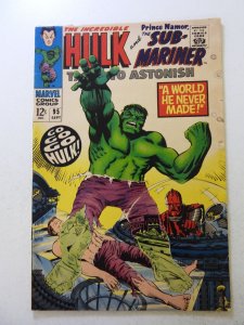 Tales to Astonish #95 (1967) VG+ condition stains front cover