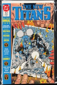 The New Titans Annual #5 (1989) Teen Titans