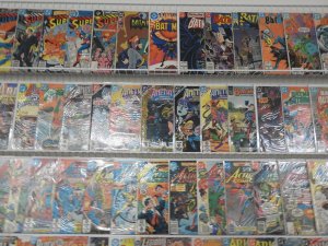 Huge Lot 130+ Comics W/ Superman, Batman, All Star Squadron+ Avg Fine Condition!