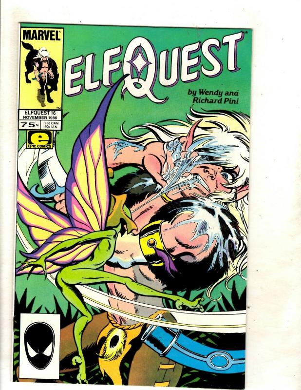 Lot Of 12 Elfquest Marvel Comic Books # 12 13 14 15 16 17 18 19 20 21 22 23 JF14