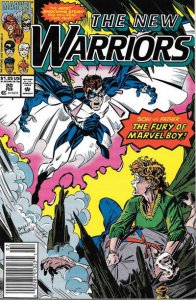 New Warriors, The #20 (Newsstand) VF ; Marvel | Mark Bagley