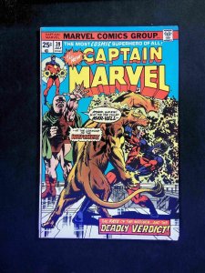 Captain Marvel #39  Marvel Comics 1975 VG/FN