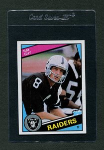 1984 Topps #107 Ray Guy / HOF / (MINT)