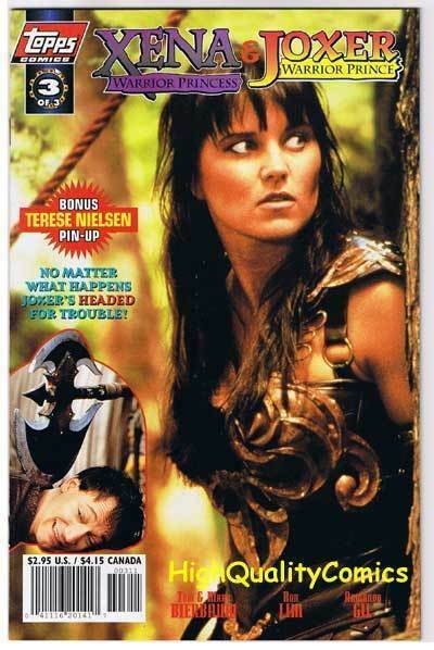 XENA WARRIOR PRINCESS & JOXER 3, NM+, Lucy Lawless,1997, more in store