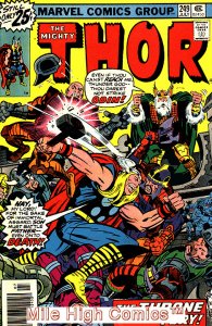 THOR  (1962 Series) (#83-125 JOURNEY INTO MYSTERY, 126-502) #249 Fine