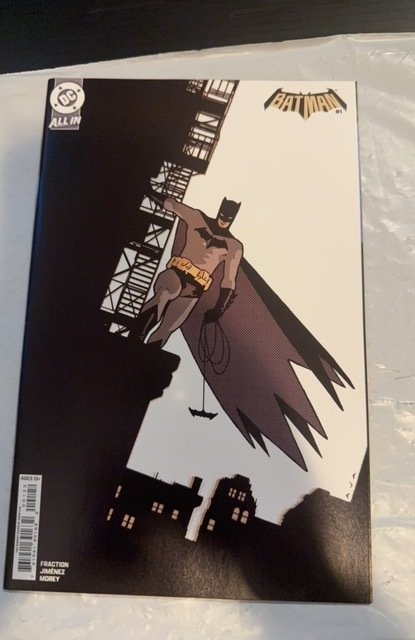 ?? BATMAN #1 DAVID AJA 1:50 Card Stock Variant Cvr