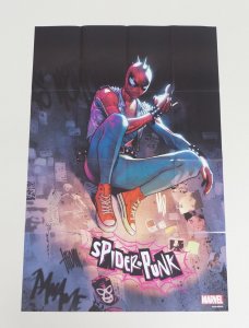 Spider-Punk #1 promo poster - 36  x 24 - Marvel Comics - Olivier Coipel art 