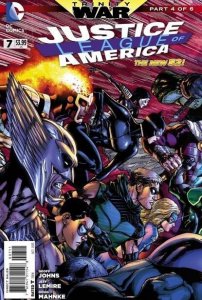 Justice League of America #7 2013 Mahnke Cover A DC Comics H27