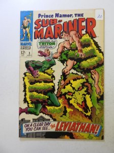 Sub-Mariner #3 (1968) VG condition sticker front cover