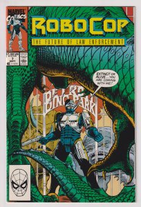 Marvel Comics! RoboCop The Future of Law Enforcement! Issue #7!