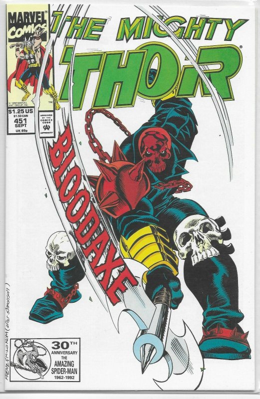 Thor V1 #451-463,476-479,488-491,497-500 ++ Thunderstrike, comic book lot of 46