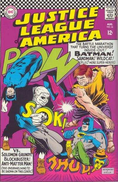 Justice League of America (1960 series) #46, VG- (Stock photo)