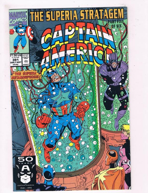 Captain America # 391 VF/NM Marvel Comic Books Avengers Iron Man Hulk Thor! SW11