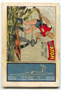 Captain Atom #6 1951- Rare final issue Golden age comic G