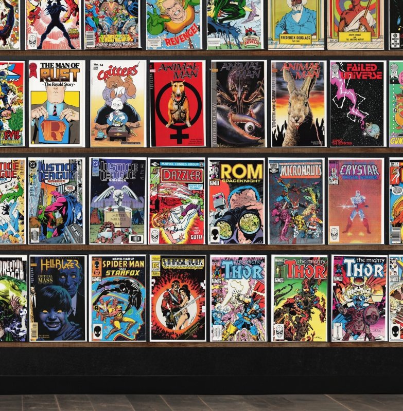 Huge Lot 140+ Comics with Fantastic Four, West Coast Avengers & More!