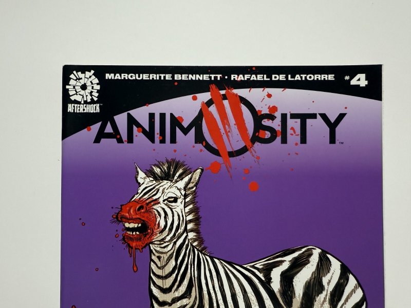 Animosity #4 NM Frankie's Kyle Strahm Variant Cover Aftershock Comic Book 8 J400