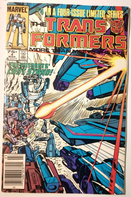 The Transformers #4 (7.0-NS, 1985) [Key Issue]