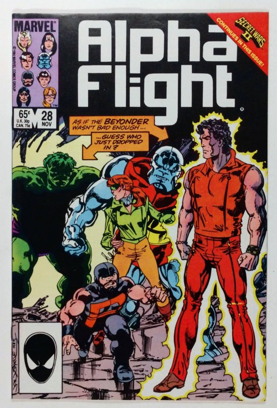 Alpha Flight #28 Direct Edition (1985)