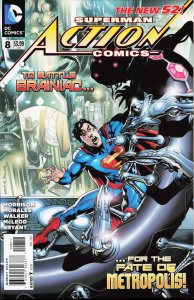 Action Comics #8 (2012) Superman