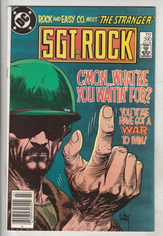 Sgt. Rock #390 (Jul-84) NM- High-Grade Sgt. Rock, Easy Co.